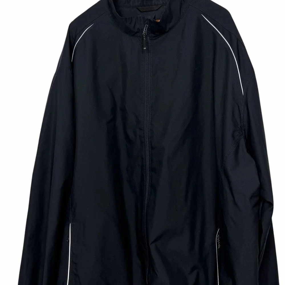 Cutter & Buck WeatherTec Jacket Mens 5XB Big Tall Navy Full Zip Lightweight Wind